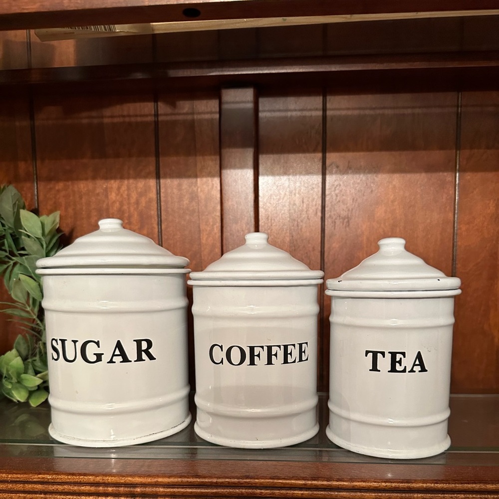 Farmhouse canister set